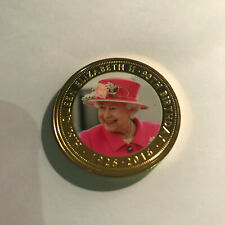 2016 Medallion HM QUEEN ELIZABETH II 90th BIRTHDAY COMMEMORATIVE MEDAL