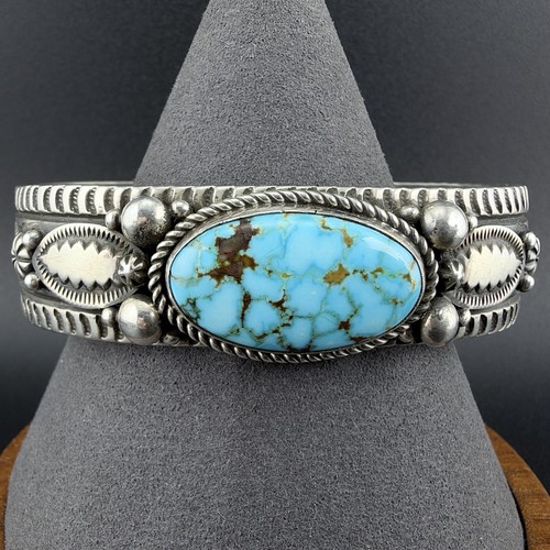 Navajo sterling silver kingman - sterling,
