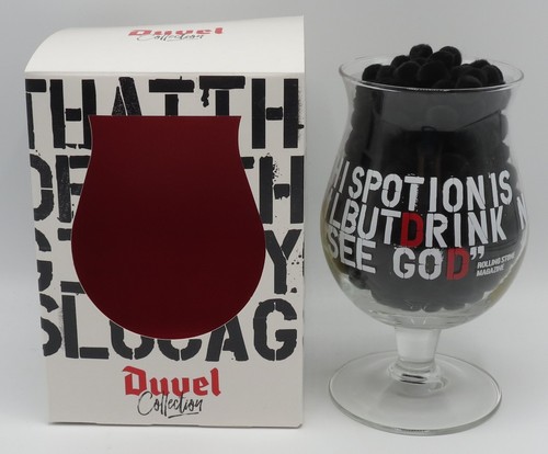 Duvel beer tulip glass - duvel,