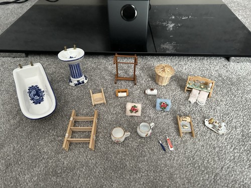 Dolls house furniture - house,