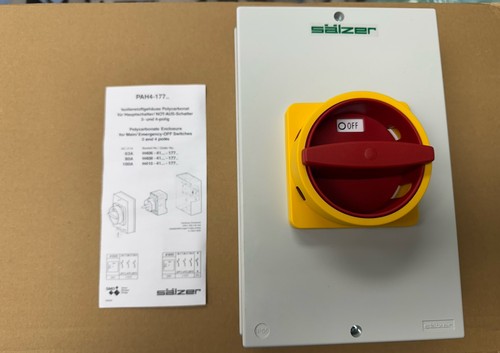 63a rotary isolator - isolator., salzer