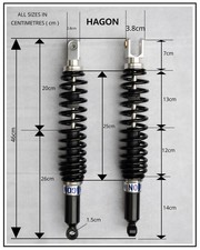 Hagon Motorcycle rear shock