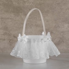 Wedding Flower Girl Basket