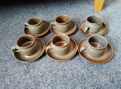 Set vintage denby langley - set,