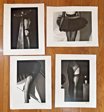 Lot 4 11x14 B&W Prints Female