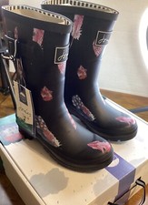 JOULES Womans Rubber Rain Boot