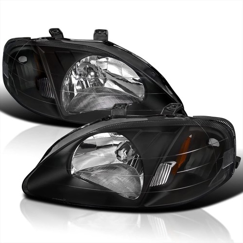 Crystal black headlight amber - crystal,
