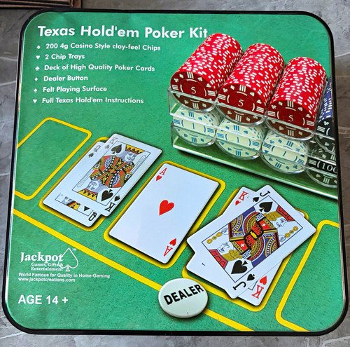 Texas hold poker kit casino - kit,