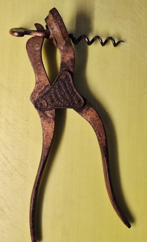 Antique lund corkscrew - lund, &