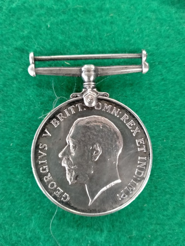 Ww1 silver war medal - ww1,