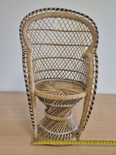 Vintage Peacock Dolls Chair