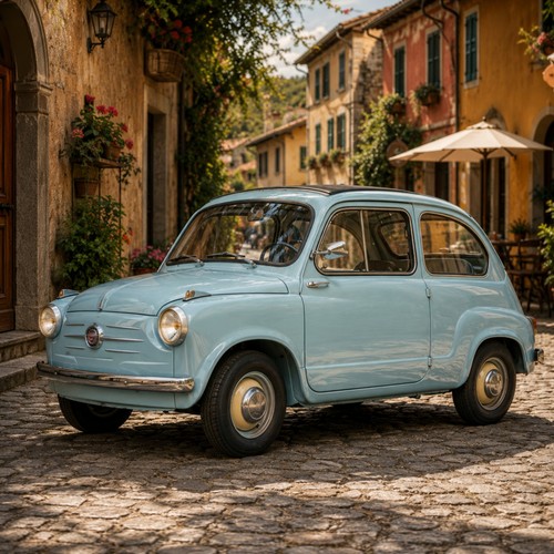 Fiat 600 classic italian - fiat,
