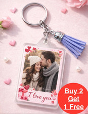 PERSONALISED PHOTO KEYRING