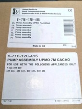 WORCESTER BOSCH 8716120415 PUMP ASSEMBLY UPMO 7M CACAO BNIB