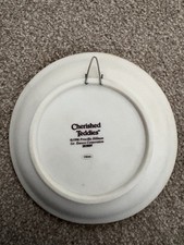 Cherished Teddies "Easter"  Plate  1997 Priscilla Hillman 203009 Vintage