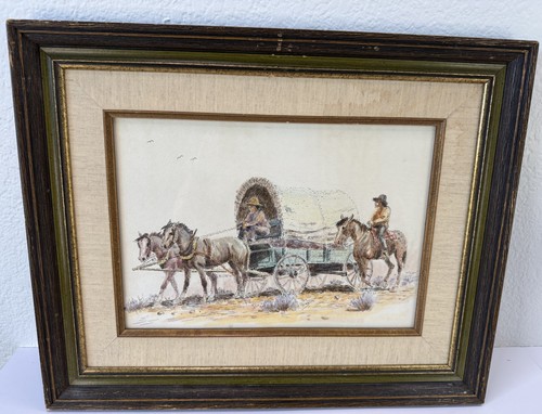 Bill bender signed watercolor - bender,