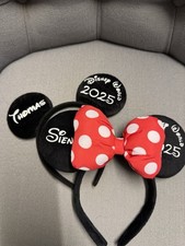 Personalized Disneyland Micky And Minnie Mouse Ears Headband