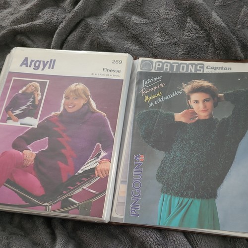 Vintage knitting patterns - knitting,