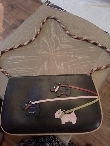 Radley black shoulder bag with - radley,