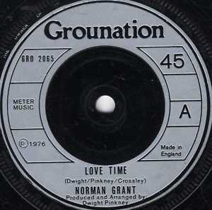 Norman grant love time - grant,