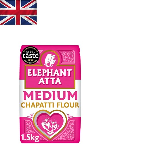 5kg medium atta flour - 1.5kg,