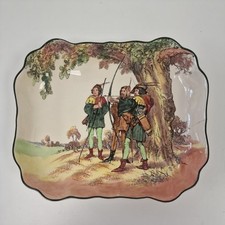 Superb Royal Doulton Circa 1949 'Under The Greenwood Tree’ Scrolled Edged Plate