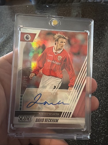 Panini david beckham auto - david, /19