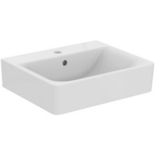 Ideal Standard Concept Wash Basin Cube 55 cm 1 Tap Hole White Overflow - E784201