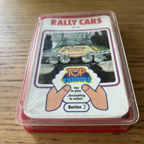 1970s rally cars top trumps - 1970s,