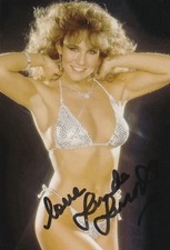 Linda Lusardi Hand Signed 6x4