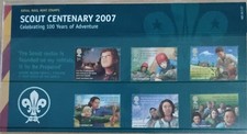 Scout Centenary Presentation Pack 2007 MNH Free Postage To UK
