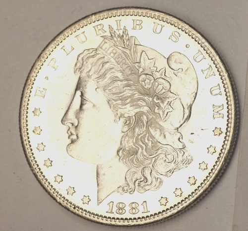 1881 morgan dollar - dollar!, cream