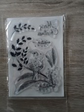 Clear Acrylic Stamps Merry