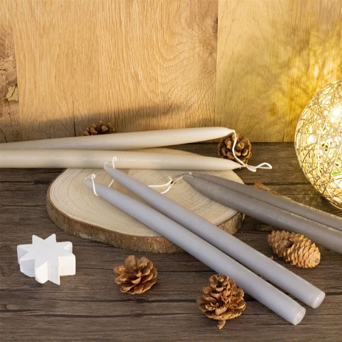 Pair tapered dinner candles - dinner,