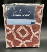 Living Logic Branford Brick Grommet Top Panel 953944 50 in x 84 in