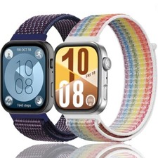 Watch Strap Band For Huawei Watch Fit 3 / 4 / 4 Pro Woven Nylon Fabric Braided