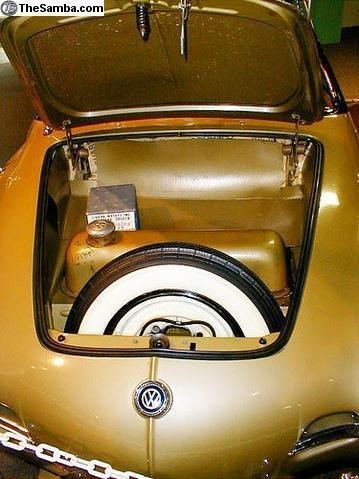 Karmann ghia front - vw, hood