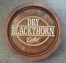 Faux Barrel End Sign - Dry