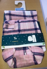TU GIRLS TARTAN PINK & BLUE