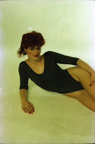 Old negative pretty woman - old,
