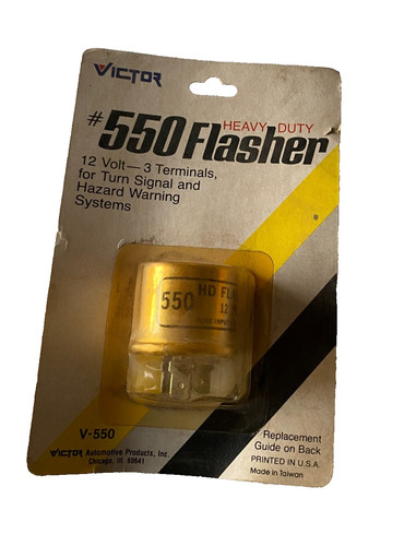 550 flasher volt prong - flasher, 3-prong