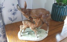 West German Deer and Fawn No