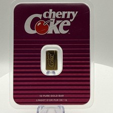 CHERRY COKE 1g 1 Gram Gold Bar