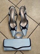 Jacques Vert Light Blue & Navy