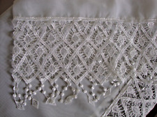 Very Large Voile swag curtain panel. 220inch long x 116inch wide approx.