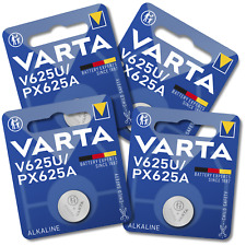 4x VARTA V625U PX625A Batteries Alkaline Coin Cell Button 1.5V 625A LR9 L1560