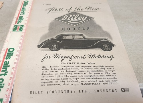 1945 1946 riley - -,