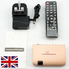 RF To HDMI Games Console Converter - UK Version | Analog Demodulator Digital HD