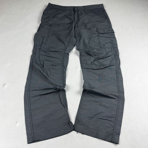 Mens techwear grey cargo pants - techwear,