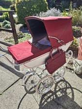 Vintage Silver Cross Dolls Pram